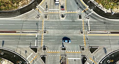 Eskişehir'de bulvarlarda trafik düzenlemesi yapıldı