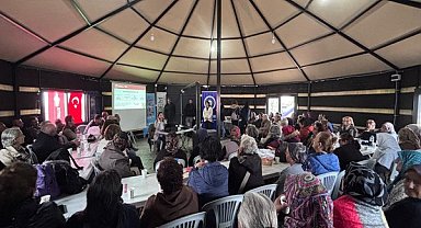 Eskişehir’de kadın çiftçilere tıbbi ve aromatik bitki eğitimi verildi