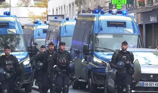 Fransa'daki protestolarda bin kişi gözaltına alındı