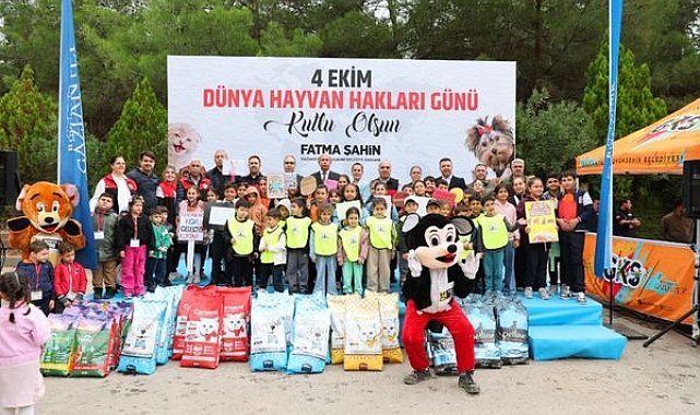 Gaziantep’te Dünya Hayvanları Koruma Günü programı düzenlendi