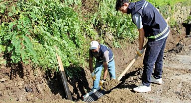 Giresun'a 18 kilometrelik altyapı yatırımı