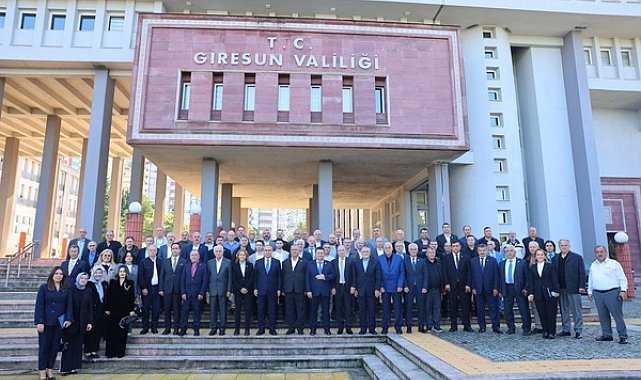 Giresun'da Muhtarlar Günü programı düzenlendi