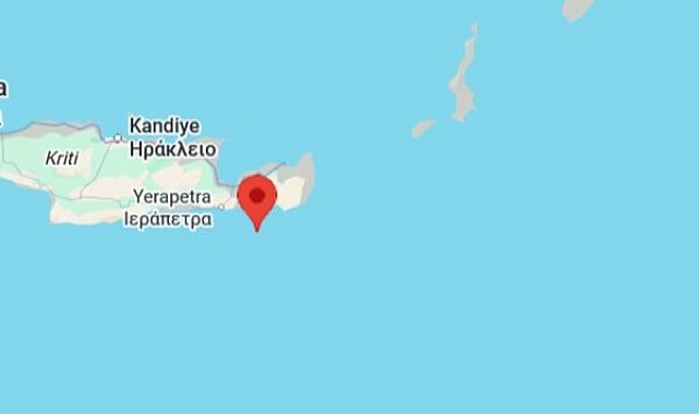 Girit Adası'nda deprem