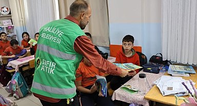 Haliliye’de öğrencilere sıfır atık ve geri dönüşüm eğitimi