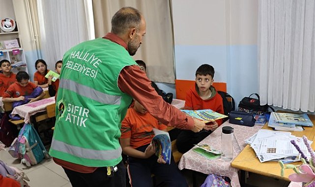 Haliliye’de öğrencilere sıfır atık ve geri dönüşüm eğitimi