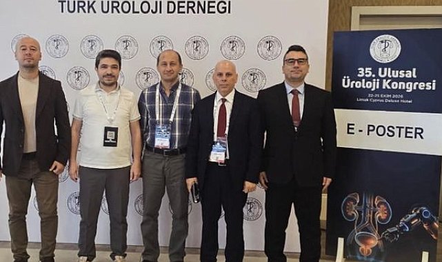 Harran Üniversitesi’nden 35. Ulusal Üroloji Kongresi’nde birincilik ödülü