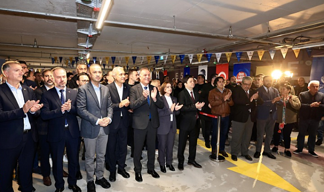 İBB'nin 4 yeni zemin altı otoparkı hizmete açıldı