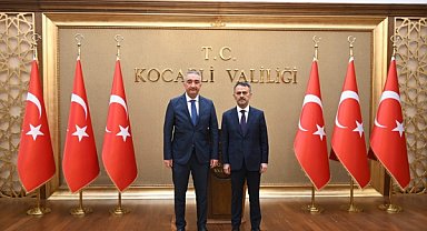 İçişleri Bakanlığı Strateji Geliştirme Başkanı Parlak, Vali Aktaş’ı ziyaret etti
