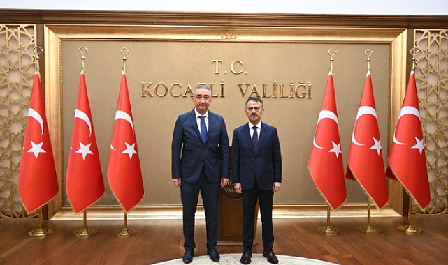 İçişleri Bakanlığı Strateji Geliştirme Başkanı Parlak, Vali Aktaş’ı ziyaret etti