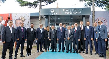 İncesu İlçe Halk Kütüphanesi 22 bin kitapla hizmete açıldı
