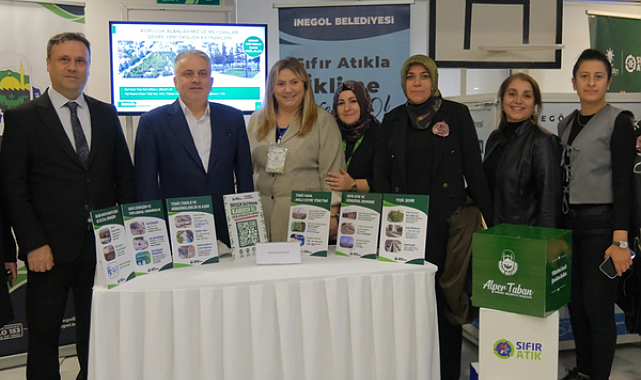 İnegöl Belediyesi Sıfır Atık Eğitimi programında çalışmalarını tanıttı