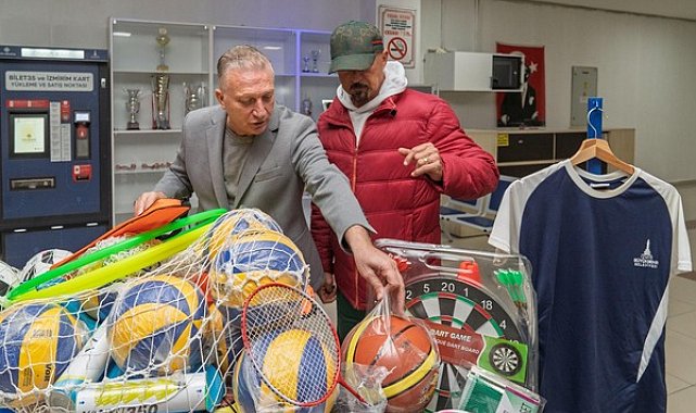 İzmir Büyükşehir Belediyesi 1550 okula spor malzemesi desteği sağlayacak