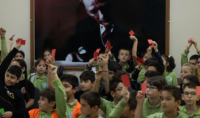 İzmir Büyükşehir Belediyesinden çocuklara yönelik iklim eğitimi