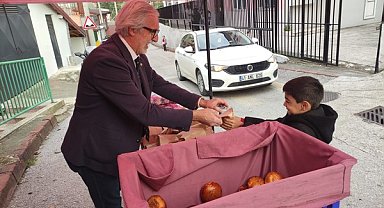 İzmit Belediyesi üç ilkokulda öğrencilere beslenme desteği sundu