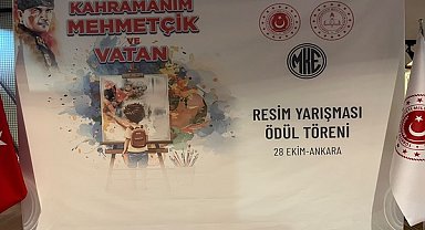 Kahramanım Mehmetçik ve Vatan yarışmasının ödülleri verildi