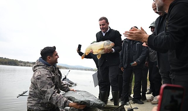 Karaçepiş Göleti’nde olta balıkçılığı yarışmasının ödülleri sahiplerini buldu