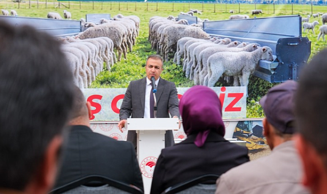 Karaman’da yetiştiricilere 700 akıllı yemlik dağıtıldı