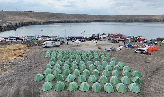 Karapınar Jeoparkı’nda ilk Jeokamp düzenlendi