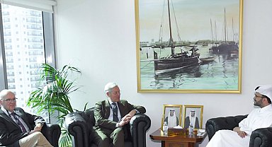 Katar ve Almanya, bölgesel gerilimin azaltılmasına yönelik diplomatik çabaları görüştü