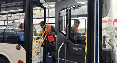 Kayseri’de 12 elektrikli otobüsün kabul işlemleri başladı