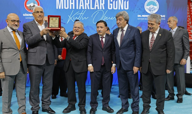 Kayseri’de Muhtarlar Günü dolayısıyla program düzenlendi