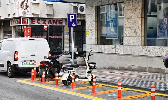 Keşan’da motosikletler için yeni park alanları oluşturuldu