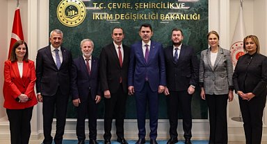 Keşan’ın altyapı ve çevre projeleri Bakan Kurum ile görüşüldü