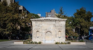 Kethüda Yahya Ağa Çeşmesi restore edildi