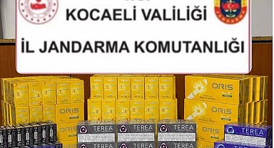 Kocaeli’de 1 milyon 150 bin liralık kaçak tütün ve sigara ele geçirildi