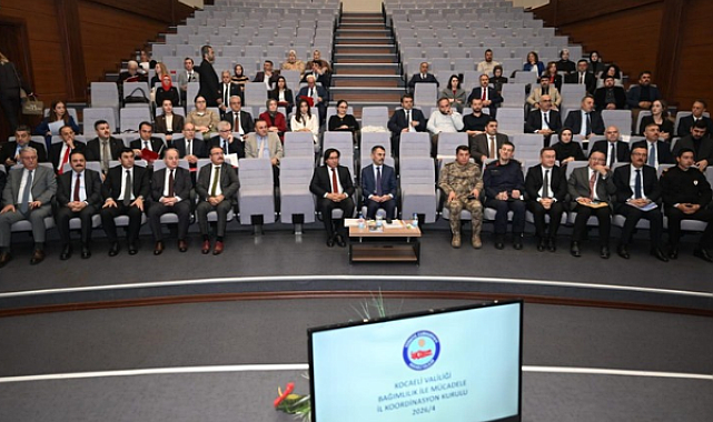 Kocaeli’de Bağımlılıkla Mücadele Kurulu toplandı