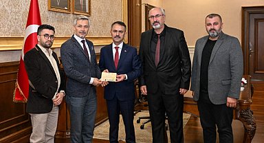 Kocaeli Manav Kültürü Dernekler Federasyonu’ndan Vali Aktaş’a ziyaret