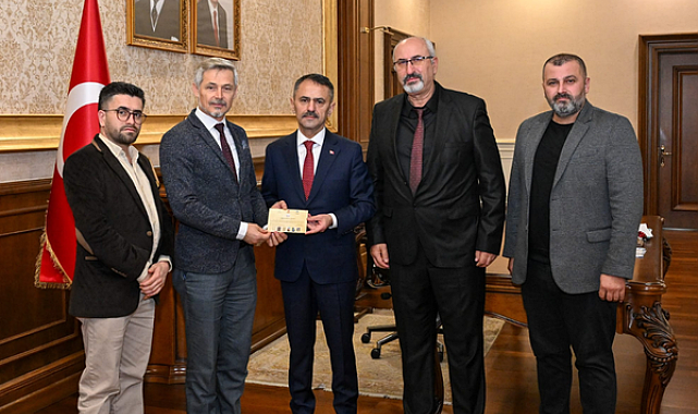Kocaeli Manav Kültürü Dernekler Federasyonu’ndan Vali Aktaş’a ziyaret