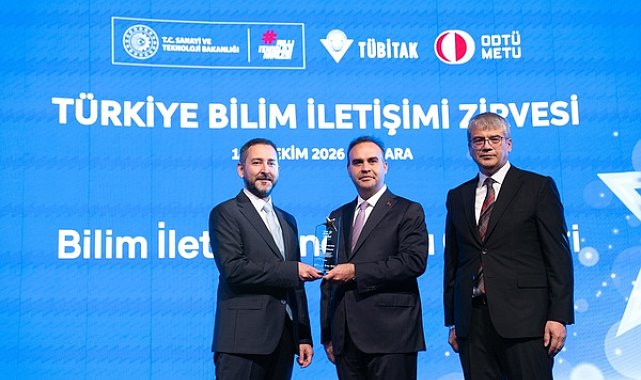 Konya Bilim Merkezi’ne bilim iletişimi ödülü
