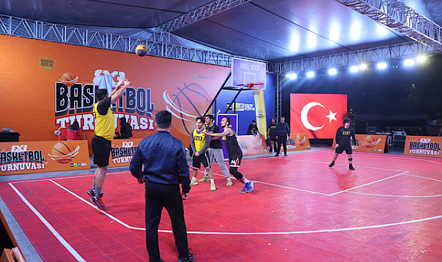 Konya’da 3x3 Basketbol Turnuvası tamamlandı