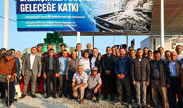 Köprübaşı'nda 55 balıkçıya ekipman desteği sağlandı