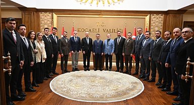 Körfez Ticaret Odası yönetiminden Vali Aktaş'a ziyaret