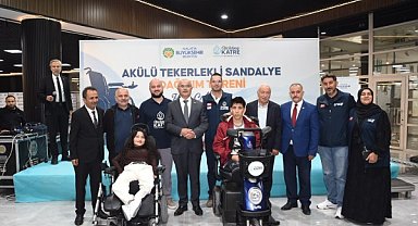 Malatya'da 80 akülü tekerlekli sandalye dağıtıldı