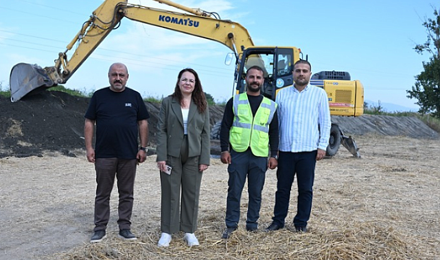 Manisa’da taşkın riskine karşı 2 kilometrelik set yapılıyor