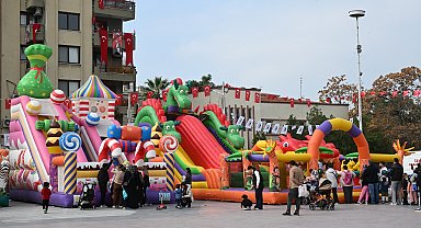 Manisa'dan çocuklara özel Cumhuriyet şenliği
