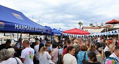 Marmaris Deniz Ürünleri Festivali’nde Selimiye’de yoğun katılım