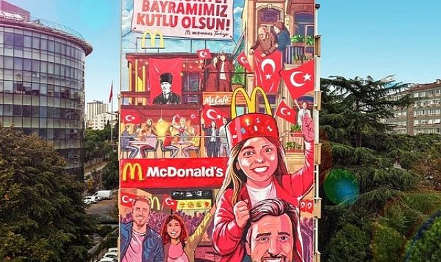 McDonald’s Türkiye’den Cumhuriyet’in 103. yılına renkli kutlama