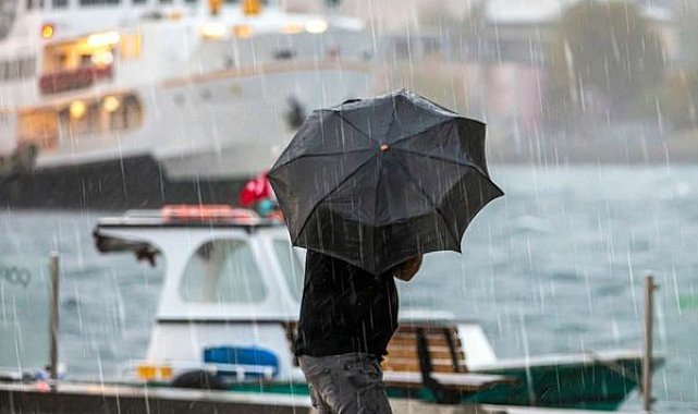 Meteoroloji’den 6 il için kuvvetli yağış ve fırtına uyarısı