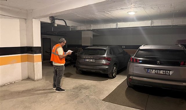 Muratpaşa’da 248 sığınaklı yapıda denetim yapılıyor