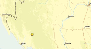 Myanmar'da deprem