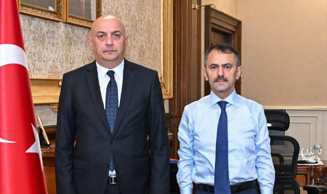 Oğuzhan Sarımehmet’ten Vali Aktaş’a ziyaret