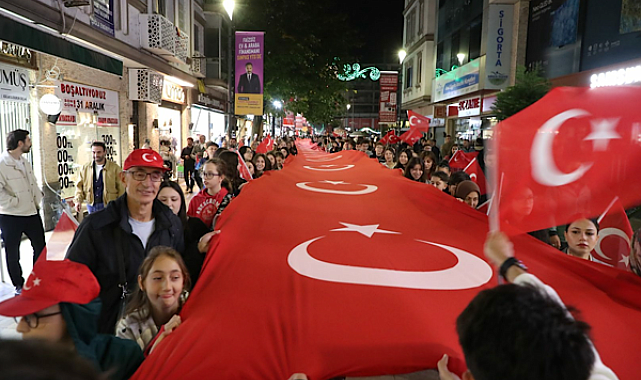 Ordu’da 103. yıl Cumhuriyet Yürüyüşü düzenlendi