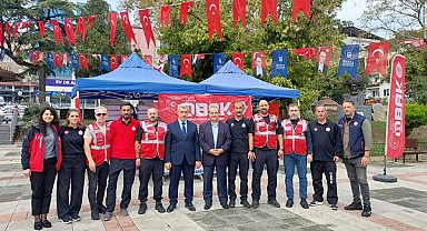 Orhangazi’de afet farkındalığı için meydan uygulaması düzenlendi