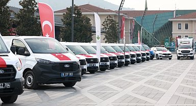 Osmangazi Belediyesi filosuna 51 yeni araç kattı