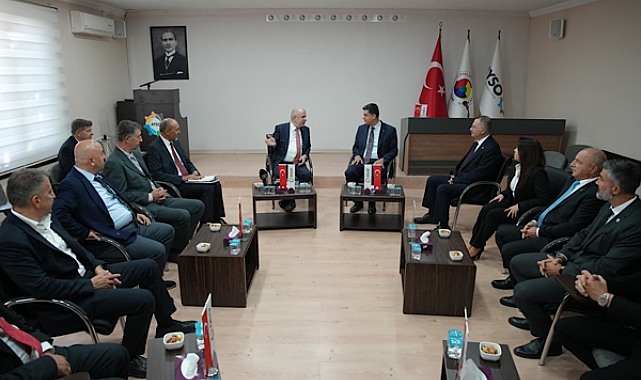 Özdağ, Aydın Sanayi Odası’nı ziyaret etti
