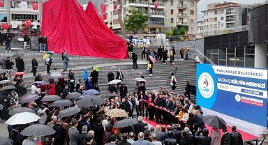 Pamukkale’de 10 yıldır tamamlanamayan Bağbaşı Kültür Merkezi açıldı